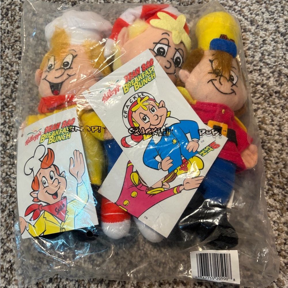 Kellogg's Breakfast Bunch Plush Toy Set - Multicolor